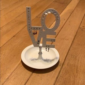 LOVE Pottery Barn Earring Holder